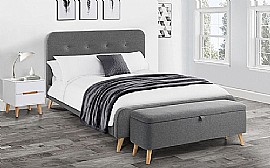Astrid Blanket Box - Grey