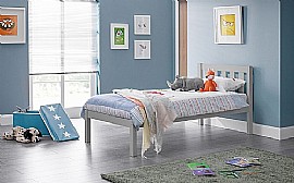 Luna Dove Grey Bed Frame