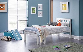Luna Surf White Bed Frame