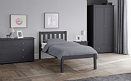 Luna Anthracite Bed Frame