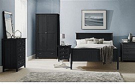 Maine Bed Anthracite