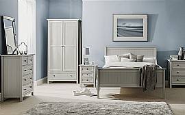 Maine Dove Grey Bed Frame