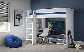 Nebula Gaming Bed White