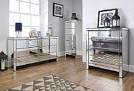 Seville Mirrored Bedroom Furniture