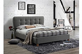 Stockholm Grey Fabric Bed Frame